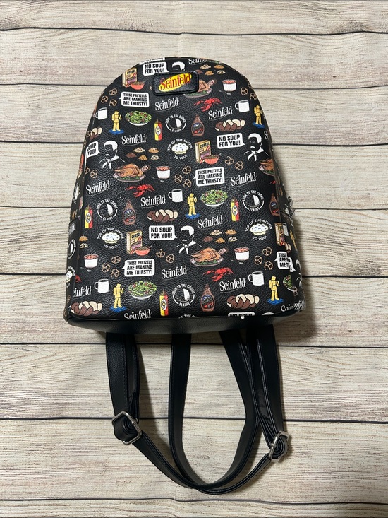 Funko Other - Funko Seinfeld Patterned Black Mini Backpack